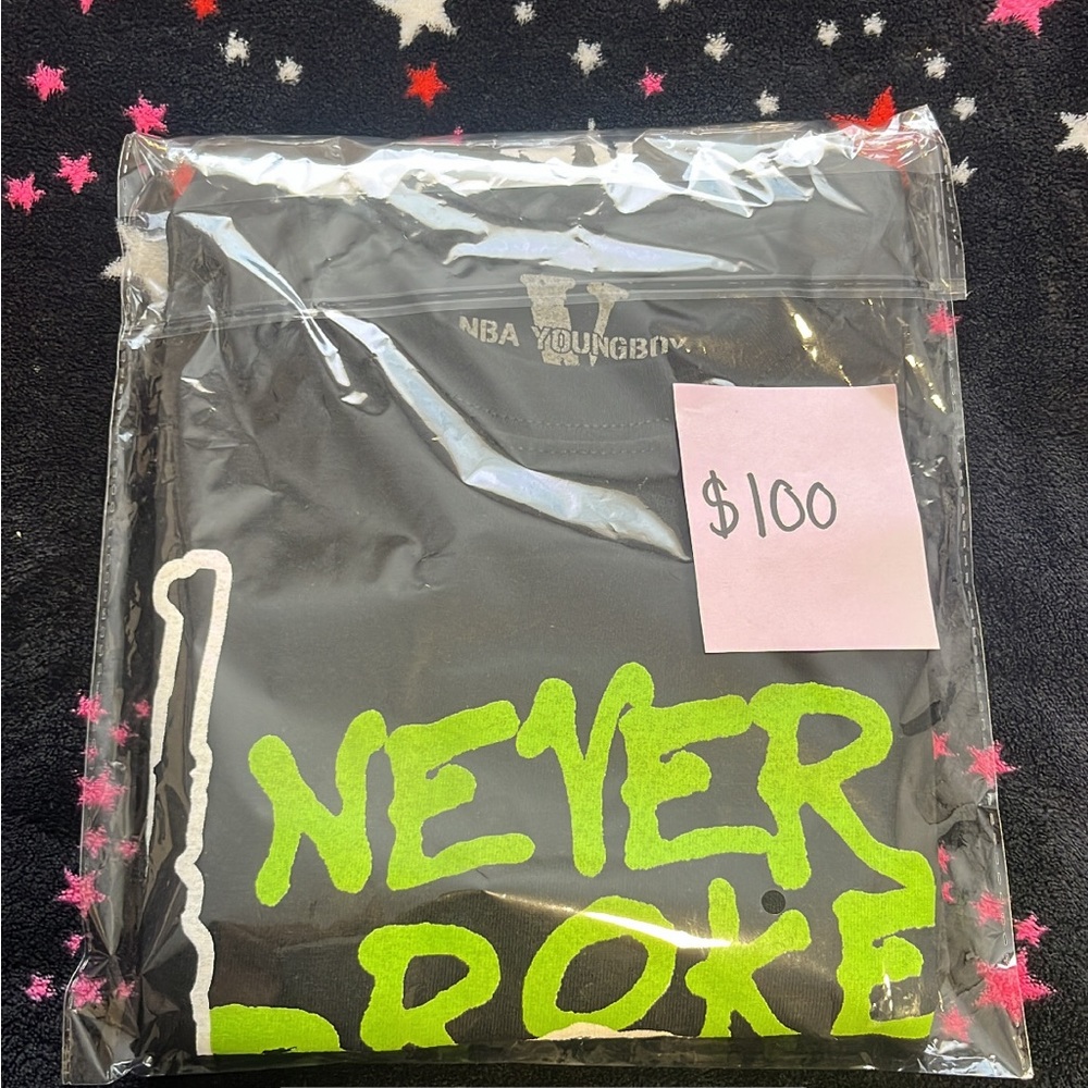 VLONE X NBA My window tee black